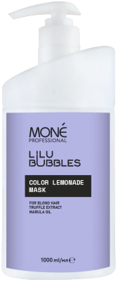 Mone Professional Lilu Bubbles Color Lemonade Mask (Маска для осветленных волос)