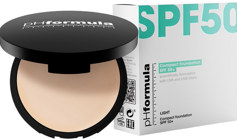 PHformula Compact Foundation SPF 50+ (Компактное тональное средство SPF 50+)