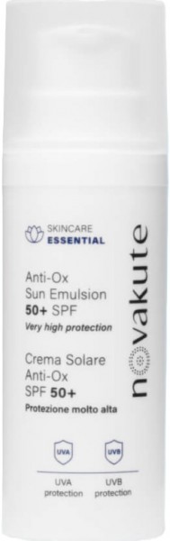 Novakute Essential Anti-Ox Sun Emulsion 50+ SPF (Крем против фотостарения), 50 мл