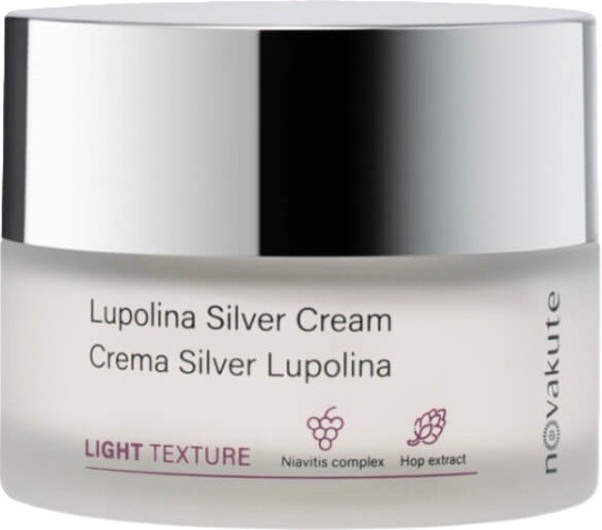 No Age Lupolina Silver Cream (Антивозрастной лёгкий крем для лица), 50 мл