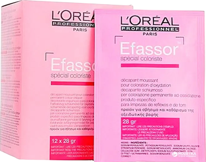 LOreal Professionnel Efassor (Пакетики с пудрой), 12 шт x 28 гр