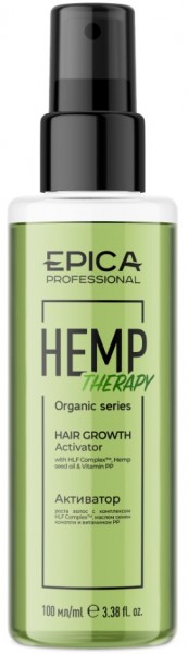 Epica Professional Hemp Therapy Organic Hair Growth Activator (Активатор роста волос), 100 мл