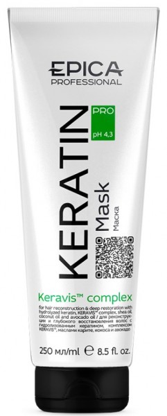 Epica Professional Keratin Pro Mask (Маска для реконструкции и глубокого восстановления волос)