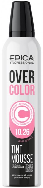 Epica Professional OverColor Tint Mousse 10.26 (Оттеночный мусс для волос «Розовый кварц»), 250 мл