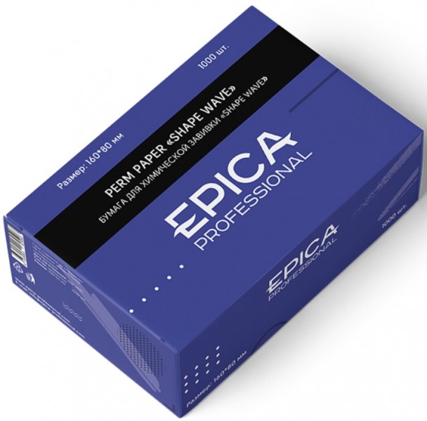 Epica Professional Shape Wave Perm Paper (Бумага для химической завивки), 1000 листов