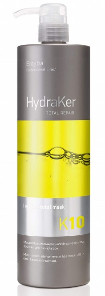 Erayba HydraKer K10 keratin total mask (Многофункциональная кератиновая маска для волос несмываемая)