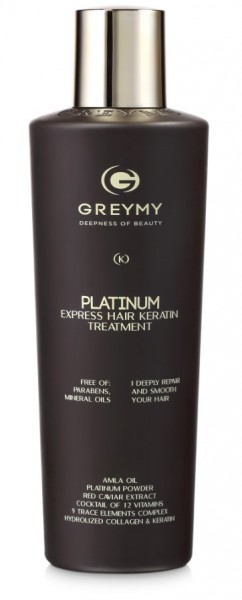 Greymy Platinum Express Hair Keratin Treatment (Платинум Экспресс кератиновый крем для разглаживания)