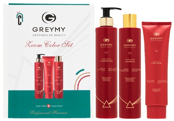 Greymy Zoom Color Set (Набор для окрашенных волос), 250+250+150 мл