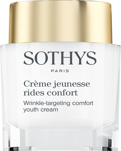Sothys Wrinkle-Targeting Comfort Youth Cream (Насыщенный крем для коррекции морщин с глубоким регенерирующим действием, с защитой коллагена от гликации), 50 мл