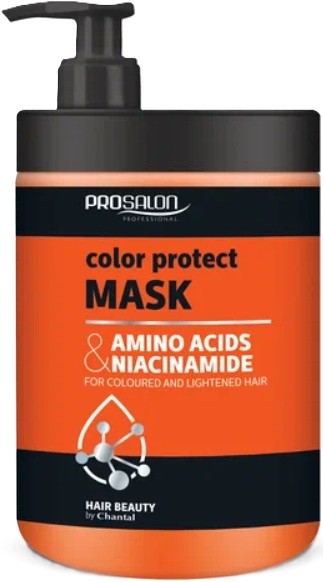 Prosalon Color Protect Mask (Маска для защиты цвета окрашенных волос с аминокислотами и ниацинамидом), 1000 мл