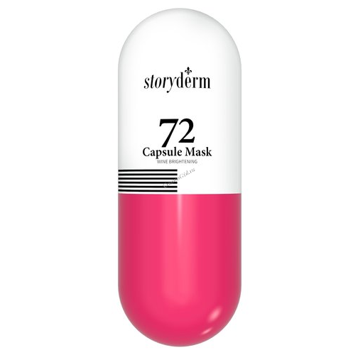 Storyderm 72 Capsule Mask Wine Brightening (Набор осветляющих масок для увядающей кожи)