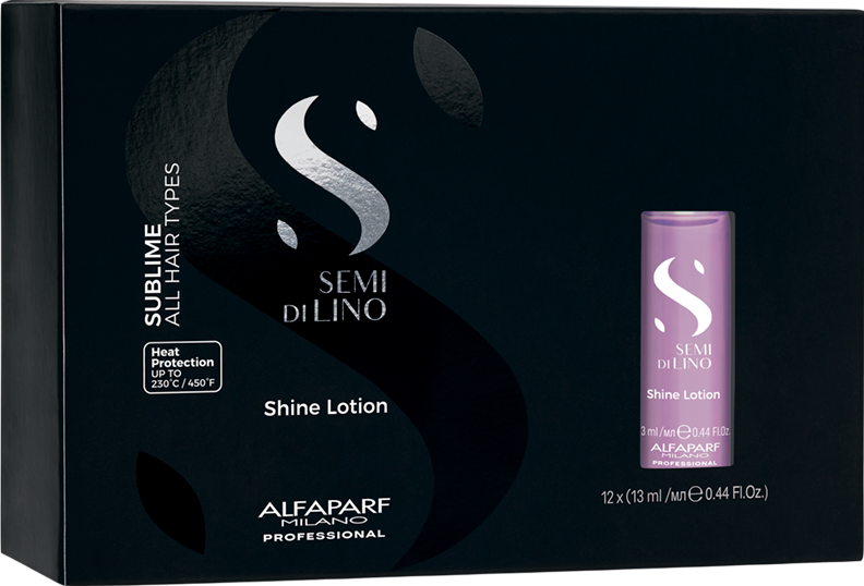 Alfaparf Sublime Shine Lotion (Лосьон для всех типов волос придающий блеск), 12 шт х 13 мл