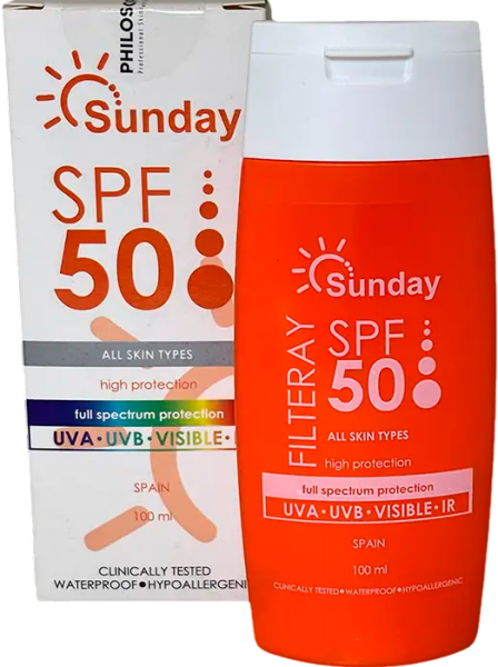 Philosophy Sunday Filteray (Солнцезащитный крем с СПФ 50), 100 мл