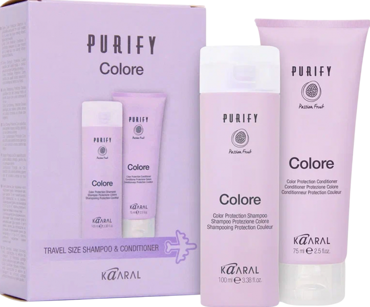 Kaaral Purify Colore Travel Kit (Дорожный набор для окрашенных волос)