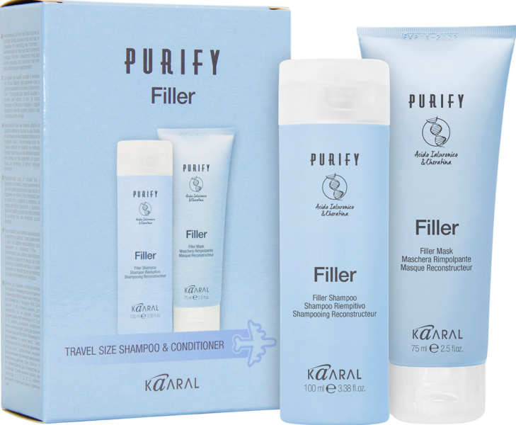 Kaaral Purify Filler Travel Kit (Дорожный набор для придания плотности волос)