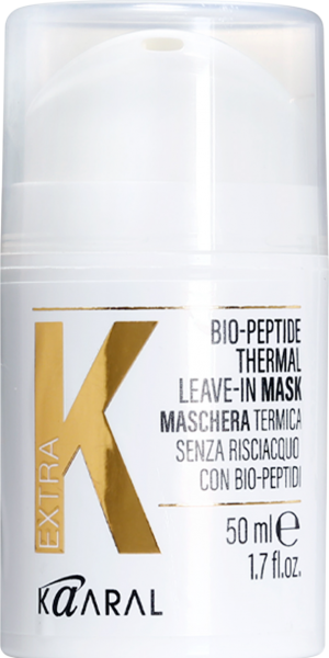 Kaaral Professional Extra-K Bio-Peptide Thermal Leave-In Mask (Несмываемая термомаска для волос с биопептидами), 50 мл