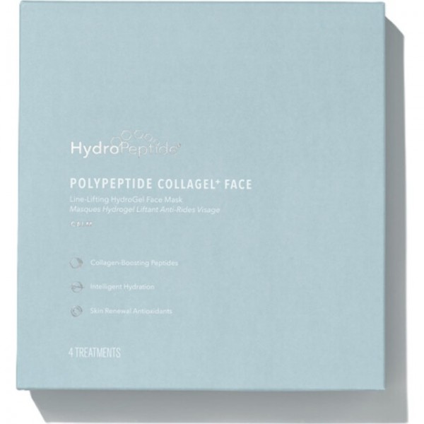 Hydro Peptide PolyPeptide Collagel + Face (Гидрогелевая маска для лица), 4 шт