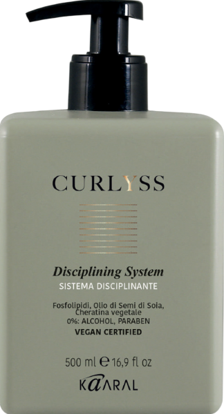 Curlyss Disciplining System (Дисциплинирующий крем с Anti-frizz эффектом), 500 мл
