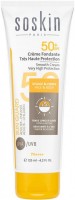 Soskin Smooth Cream Body & Face Very High Protection SPF 50 (Смягчающий крем для лица и тела с очень высокой степенью защиты SPF 50), 125 мл