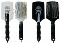 Corioliss Paddle brush (Щётка-лопата Принт Микрофон)