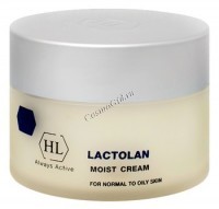 Holy Land Lactolan moist cream for oily skin (Увлажняющий крем для жирной кожи), 250 мл.