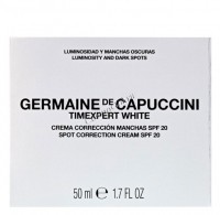 Germaine de Capuccini TimExpert White Spot Correction Cream SPF20 (Крем для коррекции пигментных пятен SPF20), 50 мл