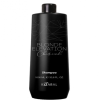 Kaaral Blonde Elevation Charcoal Shampoo (Черный угольный тонирующий шампунь для волос)