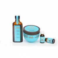 Moroccanoil Набор Blue Cosmetic Bag (масло+маск, инт+2тестера масла)