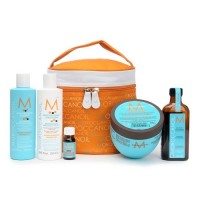 Moroccanoil Набор "Большой оранжевый" масло 50 мл +шампунь увл 250+конд увл250+ лак 75мл