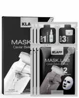 Klapp Mask.Lab Caviar Balance mask (3-х компонентный набор масок для лица), 3 шт