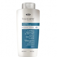 Lisap Top Care Repair Silver Care Shampoo (Шампунь для седых, мелированных волос)