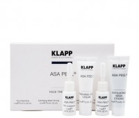 Klapp ASA PEEL Face Treatment (Процедурный набор «Кислотный пилинг»), 4 препарата