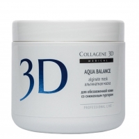 Medical Collagene 3D Aqua Balance (Альгинатная маска для лица и тела с гиалуроновой кислотой)