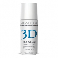 Medical Collagene 3D Aqua Balance (Гель-маска для лица с гиалуроновой кислотой, восстановление тургора и эластичности кожи)