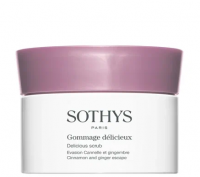 Sothys Delicious Scrub Cinnamon And Ginger (Изысканный скраб для тела с корицей и имбирем), 200 мл