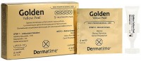 Dermatime GOLDEN YELLOW PEEL (Желтый пилинг), 5 ампул x 2 мл + 5 саше x 4 мл