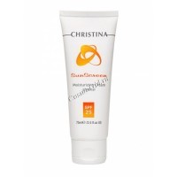 Christina sunscreen moisturizing cream with vitamin e physical spf-25 (Солнцезащитный крем с витамином Е и spf-25), 75 мл.