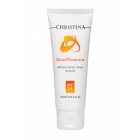 Christina sunscreen moisturizing cream with vitamin e physical spf-25 (Солнцезащитный крем с витамином Е и spf-25), 75 мл.