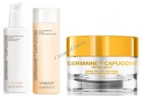 Germaine de Capuccini Royal Jelly Extreme Cream Cleankit (Набор Экстрим крем 50 мл+ Options молочко 50 мл +лосьон 50 мл +повязка)