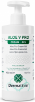 Dermatime Aloe V Aloe PRO Cream-Gel (Алоэ ПРО крем-гель), 400 мл