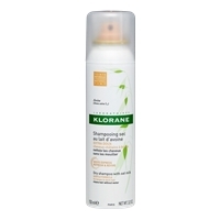 Klorane Shampoo (Восстанавливающий сухой шампунь с экстрактом овса, тонированный)
