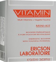 Ericson laboratoire Vitamin Energy Mini Kit (Мини-кит Витамин Энерджи), 3 средства