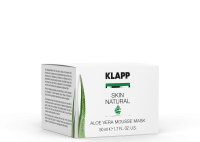 Klapp Skin Natural Aloe Vera Mousse Mask (Маска-мусс «Алое Вера»), 50 мл