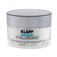 Klapp hyaluronic Face protect cream spf-30 (Защитный крем для лица), 50 мл