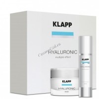 Klapp hyaluronic Face care set (Набор «Гиалуроник» - маска + гель для век), 2 препарата