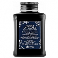 Davines Heart Of Glass Silkening Shampoo (Шампунь для сияния «Блонд»)