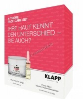 Klapp x-treme Face care set (Крем лифтинг + Ампульный концентрат), 2 препарата