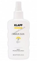 Klapp immun sun Body protection spray spf-30 (Солнцезащитный спрей для тела), 200 мл