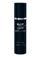 Klapp men Wash & shave - 2in1 foam gel (Гель для бритья и умывания), 100 мл