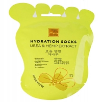 Beauty Style Hydration Socks (Носочки увлажняющие для педикюра «UREA & HEMP EXTRACT»)
